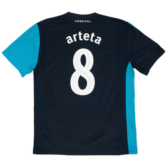 2011-12 Arsenal Away Shirt Arteta #8 - 8/10 - (L)