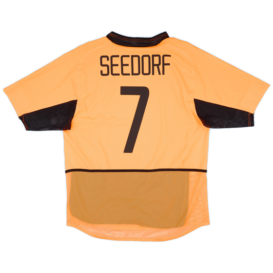 2002-04 Netherlands Authentic Home Shirt Seedorf #7 - 9/10 - (L)