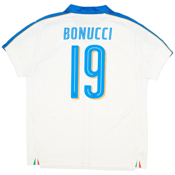 2016-17 Italy Away Shirt Bonucci #19 - 8/10 - (XL)