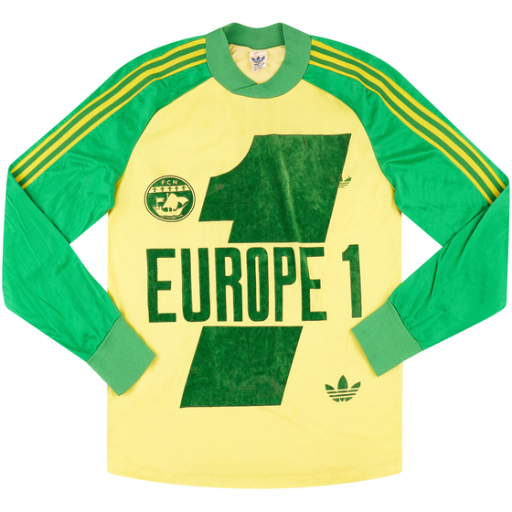 1978-79 Nantes Match Issue Home L/S Shirt #10