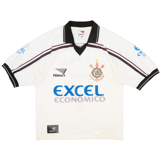 1998 Corinthians Home Shirt #7 - 8/10 - (L)