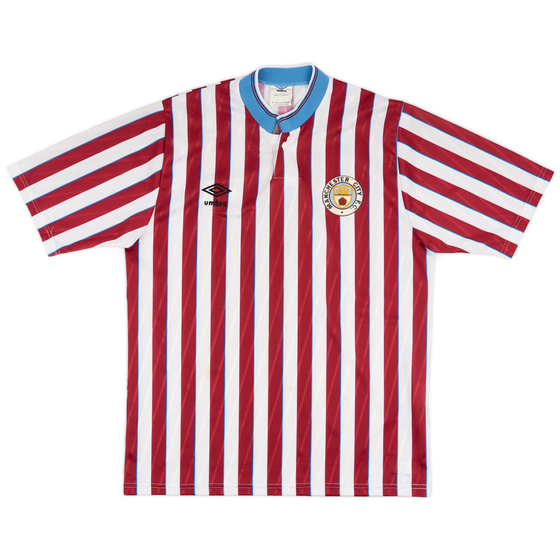 1988-90 Manchester City Away Shirt - 8/10 - (M)