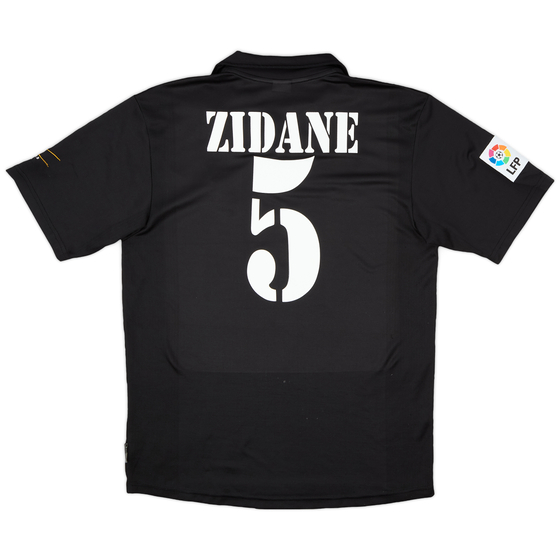 2001-02 Real Madrid Centenary Away Shirt Zidane #5 - 8/10 - (M)