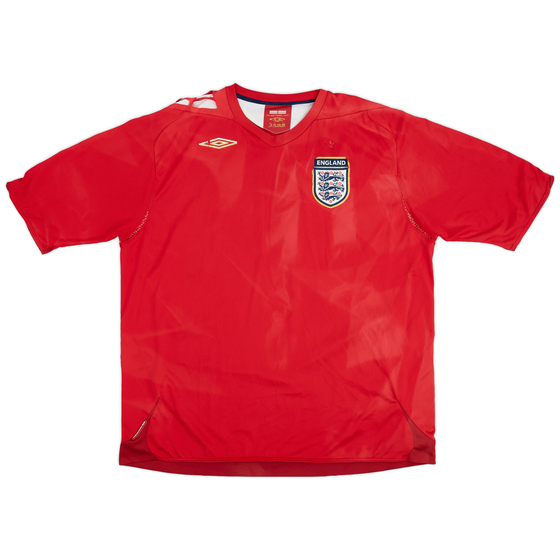 2006-08 England Away Shirt - 3/10 - (XXL)