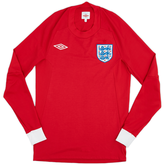 2010-11 England Away L/S Shirt - 9/10 - (XL.Boys)