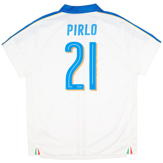 2016-17 Italy Away Shirt Pirlo #21 - 9/10 - (XL)