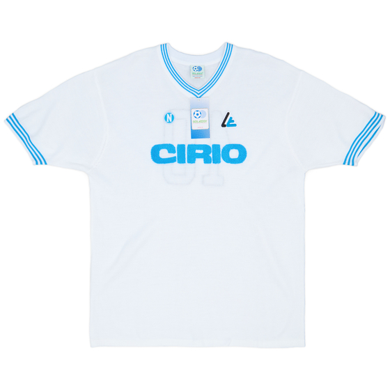 1984-85 Napoli Linea Time Reissue Away Shirt #10 (Maradona)