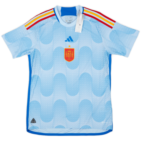 2022-23 Spain Authentic Away Shirt - (L)
