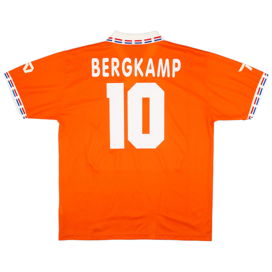 1996 Netherlands Home Shirt Bergkamp #10 - 8/10 - (XXL)