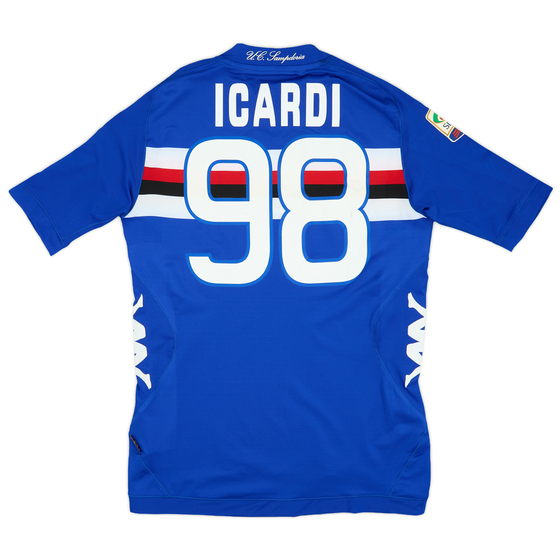 2012-13 Sampdoria Home Shirt Icardi #98 - 7/10 - (XL)