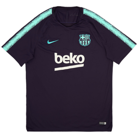 2018-19 Barcelona Nike Training Shirt - 8/10 - (XL)