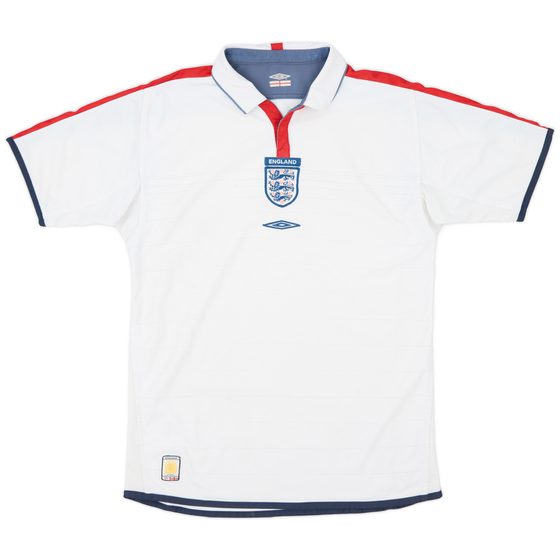 2003-05 England Basic Home Shirt - 5/10 - (M)