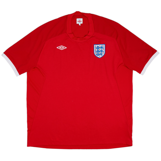 2010-11 England Away Shirt - 8/10 - (3XL)