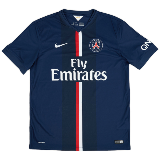 2014-15 Paris Saint-Germain Home Shirt - 5/10 - (L)