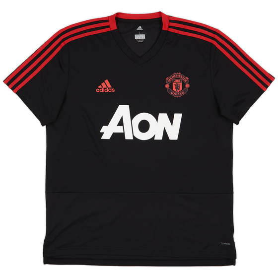 2018-19 Manchester United adidas Training Shirt - 9/10 - (L)