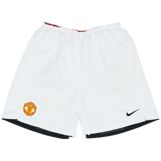 2007-09 Manchester United Home Shorts - 6/10 - (S)