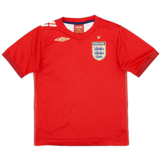2006-08 England Away Shirt - 7/10 - (S.Boys)
