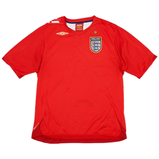 2006-08 England Away Shirt - 9/10 - (Women's M)