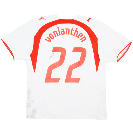 2006-08 Switzerland Signed Away Shirt Vonlanthen #22 - 8/10 - (L)