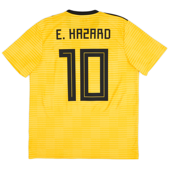 2018-19 Belgium Away Shirt Hazard #10 - 7/10 - (L)