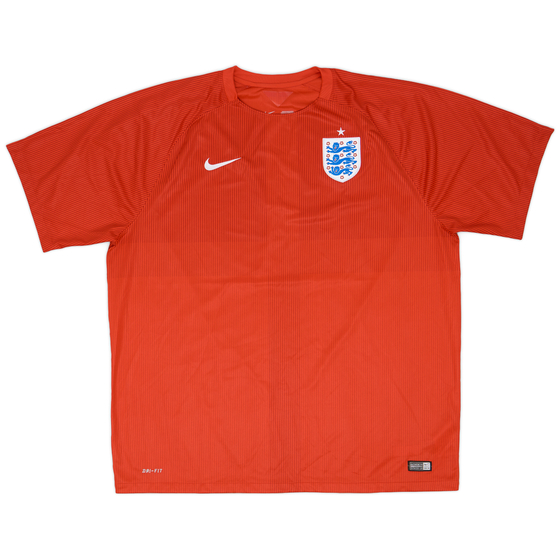 2014-15 England Away Shirt - 9/10 - (3XL)