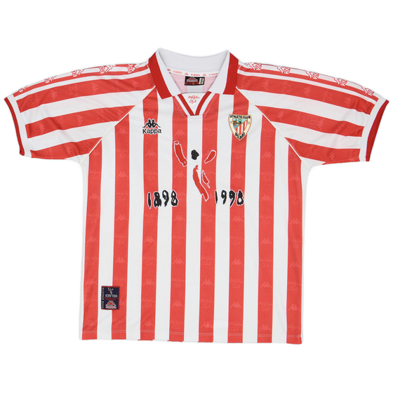 1997-98 Athletic Bilbao Centenary Home Shirt - 8/10 - (L)