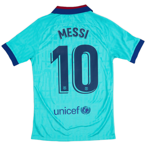 2019-20 Barcelona Third CL Shirt Messi #10 - 9/10 - (S)