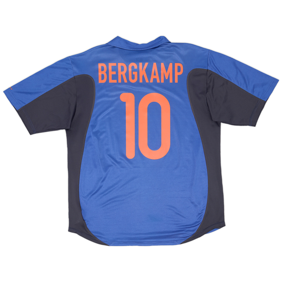 2000-02 Netherlands Away Shirt Bergkamp #10 - 8/10 - (XL)