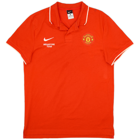 2010-11 Manchester United Nike Polo Shirt - 7/10 - (L)