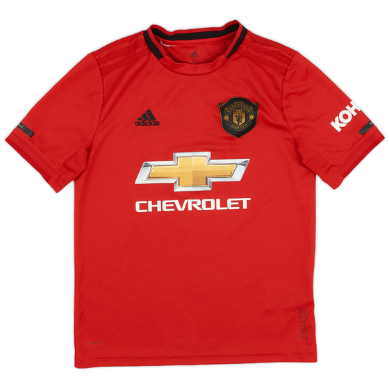 2019-20 Manchester United Home Shirt - 9/10 - (M.Boys)