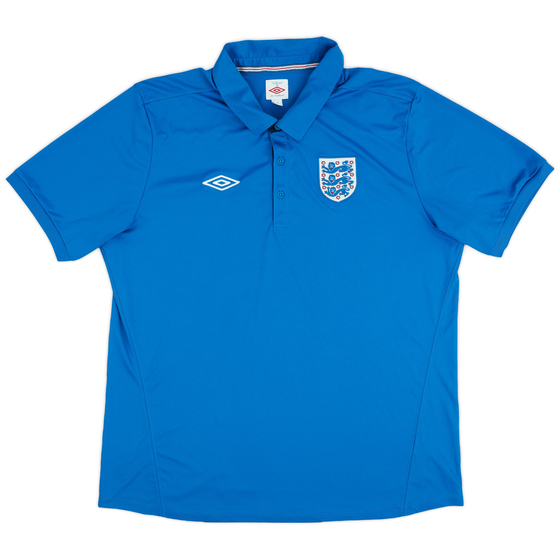 2010-11 England Umbro Polo Shirt - 8/10 - (XXL)