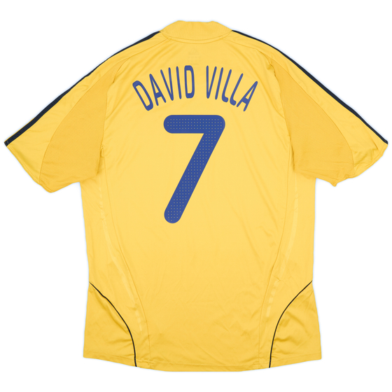 2008-10 Spain Away Shirt David Villa #7 - 6/10 - (L)