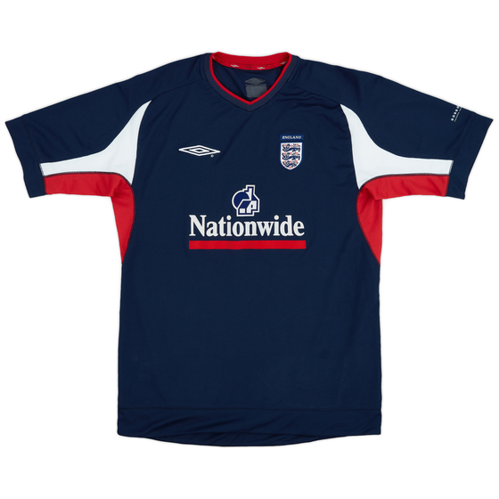 2002-03 England Umbro Training Shirt - 8/10 - (L)