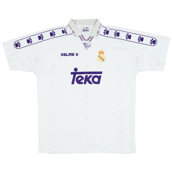 1996-97 Real Madrid Home Shirt - 7/10 - (XL)