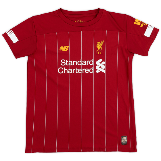 2019-20 Liverpool Home Shirt - 9/10 - (S.Boys)