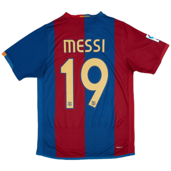 2006-07 Barcelona Home Shirt Messi #19 - 9/10 - (S)