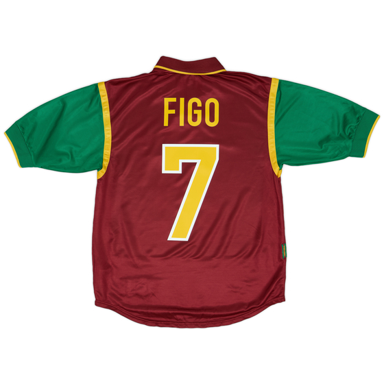 1997-98 Portugal Home Shirt Figo #7 - 9/10 - (S)
