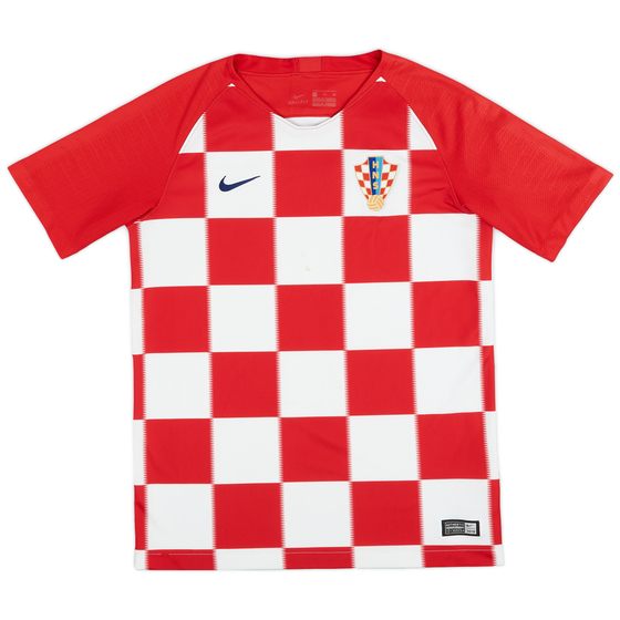2018-19 Croatia Home Shirt - 6/10 - (XL.Boys)