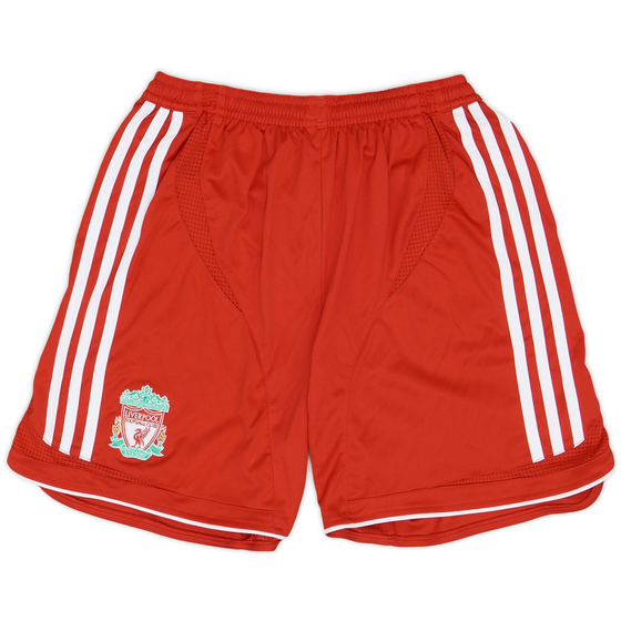 2006-08 Liverpool Home Shorts - 9/10 - (S)