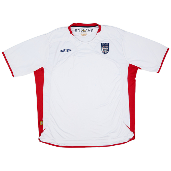 2005-06 England Umbro Training Shirt - 6/10 - (XXL)
