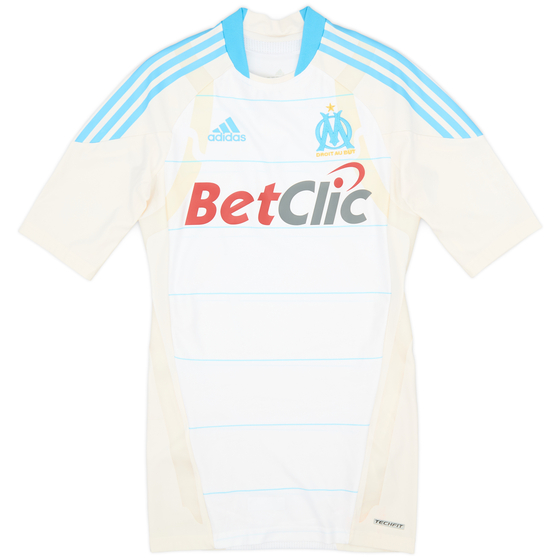2010-11 Olympique Marseille Player TechFit Issue Home Shirt - 9/10 - (S)