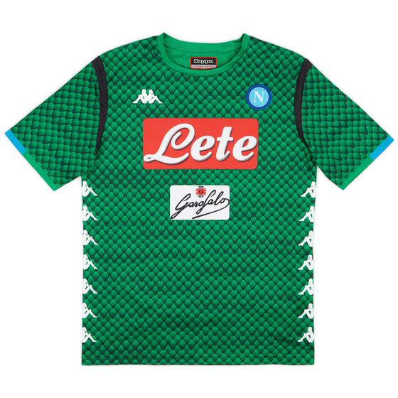 2018-19 Napoli Basic GK S/S Shirt - 9/10 - (L.Boys)