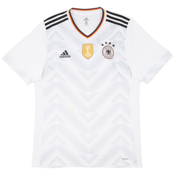 2017 Germany Player Issue Confederations Cup Home Shirt - 5/10 - (L)