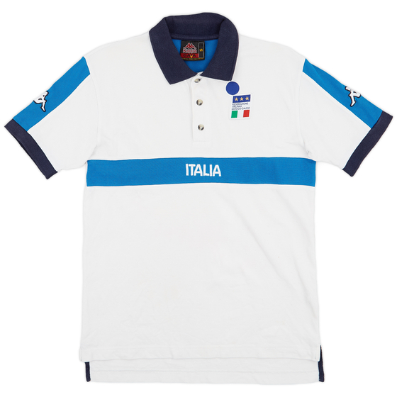 1999-00 Italy Kappa Polo Shirt - 7/10 - (S)