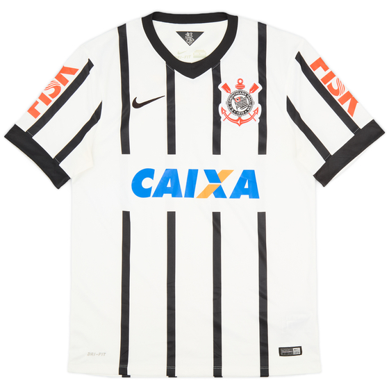 2014-15 Corinthians Home Shirt - 9/10 - (M)