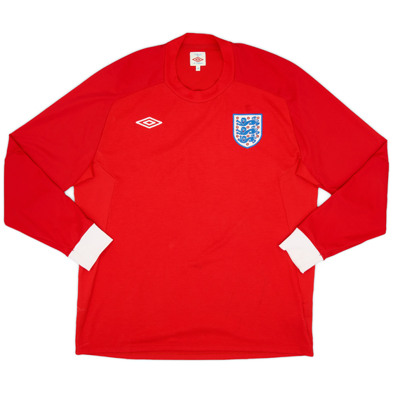 2010-11 England Away L/S Shirt - 8/10 - (XL)