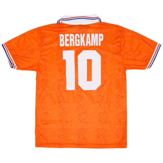 1994 Netherlands Home Shirt Bergkamp #10 - 9/10 - (XL)