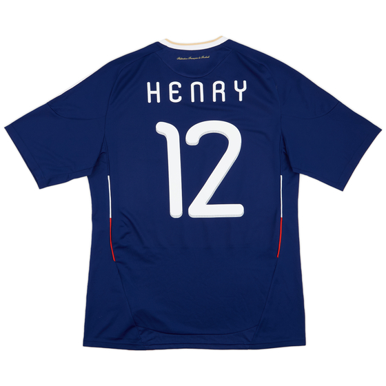 2009-10 France Home Shirt Henry #12 (L)