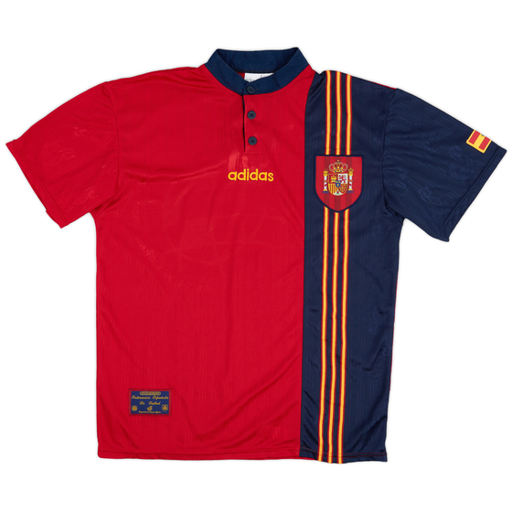 1996-98 Spain Home Shirt - 8/10 - (L)