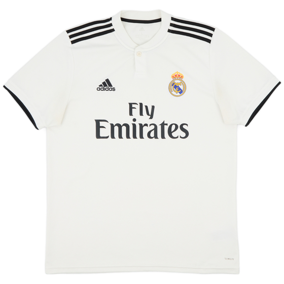 2018-19 Real Madrid Home Shirt - 8/10 - (L)